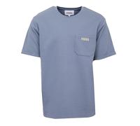 Tee Shirt Basique Avec Poche Tissu Texturé Logo Brodé Homme Gianfranco Ferre