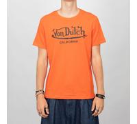 Tee Shirt Basique Logo Délavé Col Rond Coton Homme Von Dutch