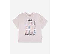 Levi's Kids T-Shirt 'LEVI'S kids LVG BOOTS OVERSIZED SS TEE T-SHIRT' rose, Taille 140