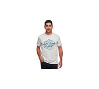 Tee shirt black diamond live climb repeat blanc