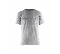 Blakläder T-shirt Imprimé 3D - 35311042 Gris chiné 4XL