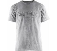 Tee-shirt BLAKLADER Imprimé 3D - 35311042-GRIS CHINE-4XL Gris G