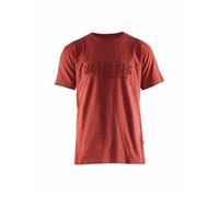 Tee-shirt BLAKLADER Imprimé 3D - 35311042-Rouge brique-XS