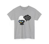 Tee Shirt Calimero - C’est Vraiment Trop Injuste ! - T-shirt Humour Vintage Blanc ou Gris Unisexe S-3XL