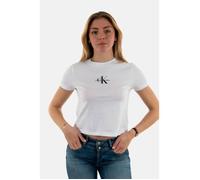 Tee shirt calvin klein jeans monologo baby yaa brilliant white S