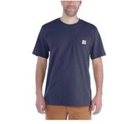 T-shirt manches courtes WORKWEAR POCKET TS navy - CARHARTT - S1103296412S S