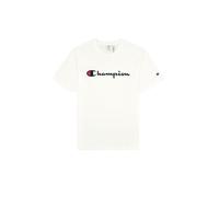 Tee-shirt Champion - Ref. 216473-WW001 - Col rond - Manches courtes - Logo Champion - Blanc XS