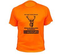 Tee Shirt Chasse, Cerf, on nait Tous égaux