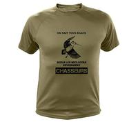 Tee-Shirt Chasse on Nait Tous Egaux Bécasse (XL,145, Vert)