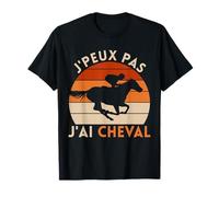 Tee Shirt Cheval fille cadeau chevaux cavaliers T-Shirt