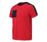 TEE-SHIRT CHISEL ROUGE / NOIR ARTISAN LAFONT - LA-C190ATT2-917 M
