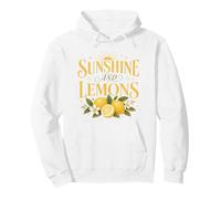 Tee Shirt Citron Femme Été Soleil Sunshine and Lemons Sweat à Capuche