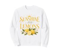 Tee Shirt Citron Femme Été Soleil Sunshine and Lemons Sweatshirt
