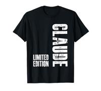 Tee Shirt Claude Cadeau Humoristique Prénom Claude T-Shirt