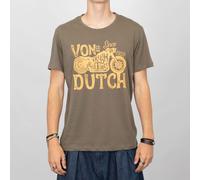 Tee Shirt Col Rond Imprimé Moto Homme Von Dutch