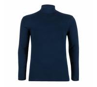 Tee-shirt col roulé manches longues homme Pur coton Bleu Manches courtes LES CLASSIQUES L