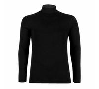 Tee-shirt col roulé manches longues homme Pur coton Noir Manches courtes LES CLASSIQUES Noir L