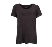 Tee Shirt Col V Fluide Strass Logo Femme Von Dutch