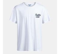 Tee Shirt Coton Blanc Col Rond Rugby Club Homme Jack & Jones