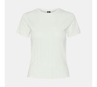 Tee Shirt Coton Col Rond Manches Courtes Femme Pieces