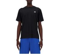 Tee-shirt coton col rond - NEW BALANCE - noir - manches courtes - adulte - mixte L