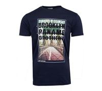 Tee Shirt Coton Imprimé Pont De Brooklyn Homme Paname Brothers