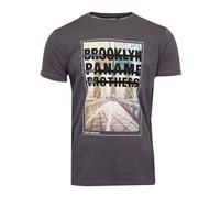 Tee Shirt Coton Imprimé Pont De Brooklyn Homme Paname Brothers