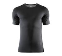 Hommes tee-shirt CRAFT PRO Dry Nanopoids SS noire XXL