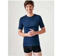 Tee-shirt DAMART manches courtes maille interlock - 12298-XL-Bleu marine Bleu marine G