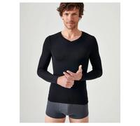 Tee-Shirt Damart Manches Longues - Chaleur 3 - Noir - T.L - 38986