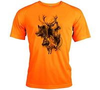Tee-Shirt de Chasse Motif gibier [avec Texte Personnalisable]