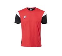 Tee-shirt de rugby Force XV CONQUETE rouge-blanc-noir L