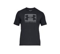 Tee-shirt de running - Under Armour - Boxed Sportstyle SS - Noir - Coupe ample - Technologie Charged Cotton L