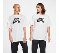 Tee-shirt de skateboard à logo Nike SB Blanc/Noir M