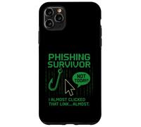 Tee-Shirt de survivant de Phishing drôle de Sensibilisation à la cybersécurité Geek Coque pour iPhone 11 Pro Max