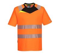 Tee-shirt de travail haute visibilité anti UV slim Portwest DX4 S/S - Orange L