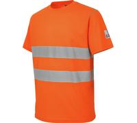 WüRTH MODYF Tee-Shirt de Travail microporeux Haute-visibilité Lumen Orange - Taille XL