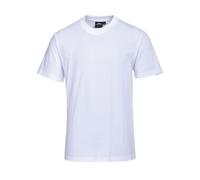 Tee shirt de travail Portwest Turin 100% coton - Blanc L