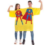 Tee Shirt Déguisement Double Héros Super Héros Birras Multicolore
