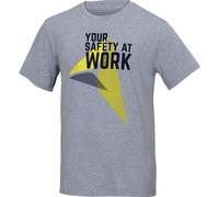 TEE-SHIRT DELTA PLUS GRIS ROMA 100% COTON MANCHE COURTE -ROMAGR0 42/44 (L)