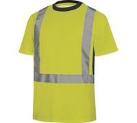 TEE-SHIRT DELTA PLUS NOVA JAUNE FLUO - NOVAJA0 32/34 (XS)