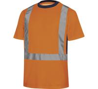 TEE-SHIRT DELTA PLUS NOVA ORANGE FLUO - NOVAOR0 32/34 (XS)