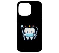Tee-Shirt Dentaire pour Femme Dentiste Dentaire étudiante hygiéniste Coque pour iPhone 14 Pro Max
