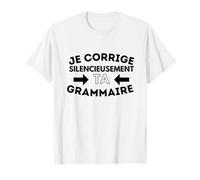 Tee shirt drole humour homme femme orthographe et grammaire T-Shirt