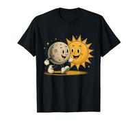 Tee-Shirt El Eclipse Total España | Sol y Luna Divertidos T-Shirt Graphique avec Valeur
