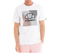 Tee Shirt Ellesse Flecta - Blanc/Noir/Rouge XS