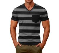 Tee Shirt en V Homme Longue Chandail Parrain Basic Respirant Nadal Petanque Est Marié Eclair Vrai Badminton Grosse Étoiles Abdos Jacquard Emmanchure Boheme Cowboy