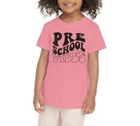 Tee Shirt Enfant Garcon Manche Longue - D'Été pour Tout-Petits Garçons Et Filles Chemise du Premier Jour D'École dans Ma Chemise Préscolaire Chemises De Maternelle pour Tout-Petits (7-8 Years)