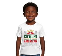 Tee Shirt Enfant Garcon - T-Shirt à Manches Courtes pour garçon Inspiration culturelle pour célébrations patrimoniales et Vie Scolaire Quotidienne