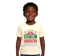 Tee Shirt Enfant Garcon - T-Shirt à Manches Courtes pour garçon Inspiration culturelle pour célébrations patrimoniales et Vie Scolaire Quotidienne